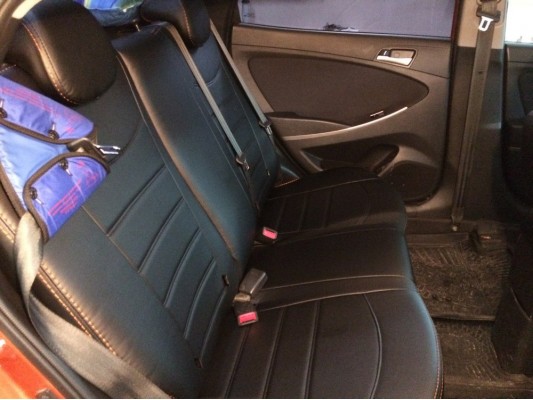 Авточехлы на Hyundai Solaris