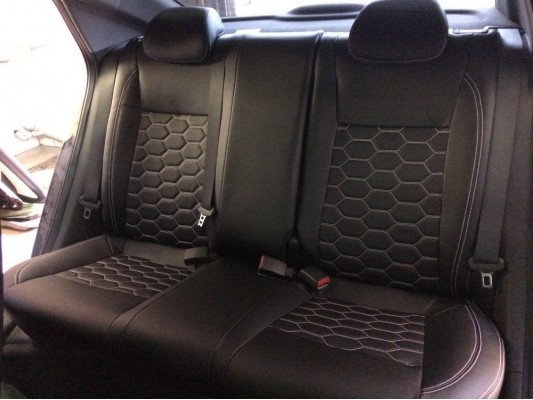 Каркасные авточехлы на Hyundai Solaris 2