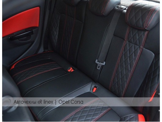 Каркасные авточехлы на Opel Corsa 3D