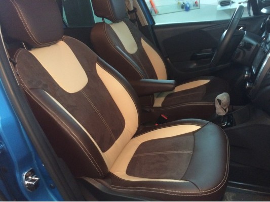 Каркасные авточехлы на Renault Kaptur