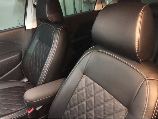 Каркасные авточехлы на Volkswagen Polo