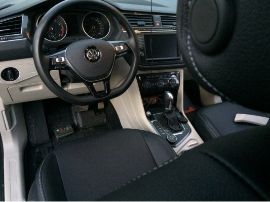 Каркасные авточехлы на Volkswagen Tiguan 2 поколения